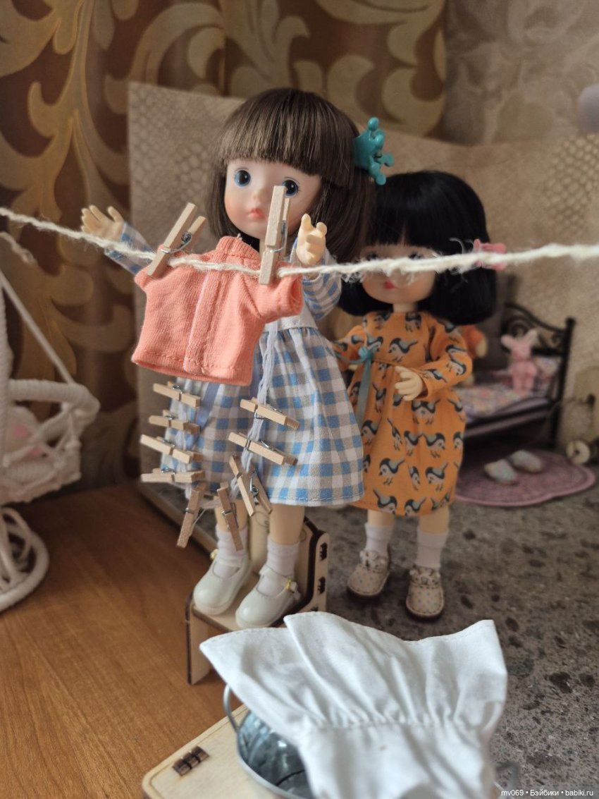 Постирушки — Азиатские виниловые куклы (разное): Китай