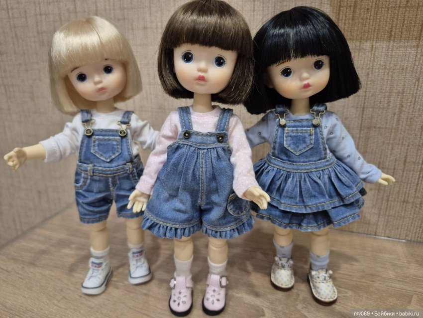 Джинсовая коллекция — Азиатские виниловые куклы (разное): Китай
