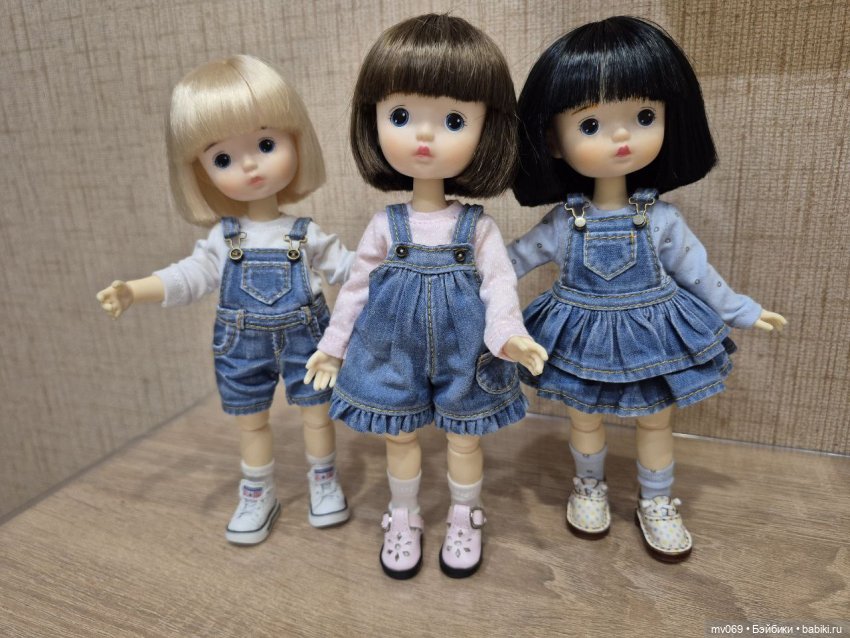 Джинсовая коллекция — Азиатские виниловые куклы (разное): Китай