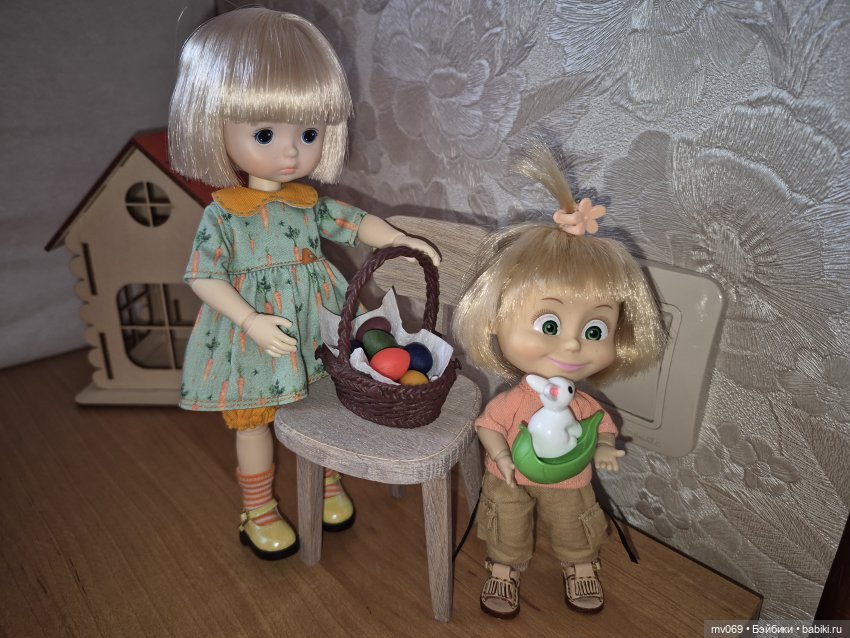 Со Светлой Пасхой — Азиатские виниловые куклы (разное): Китай