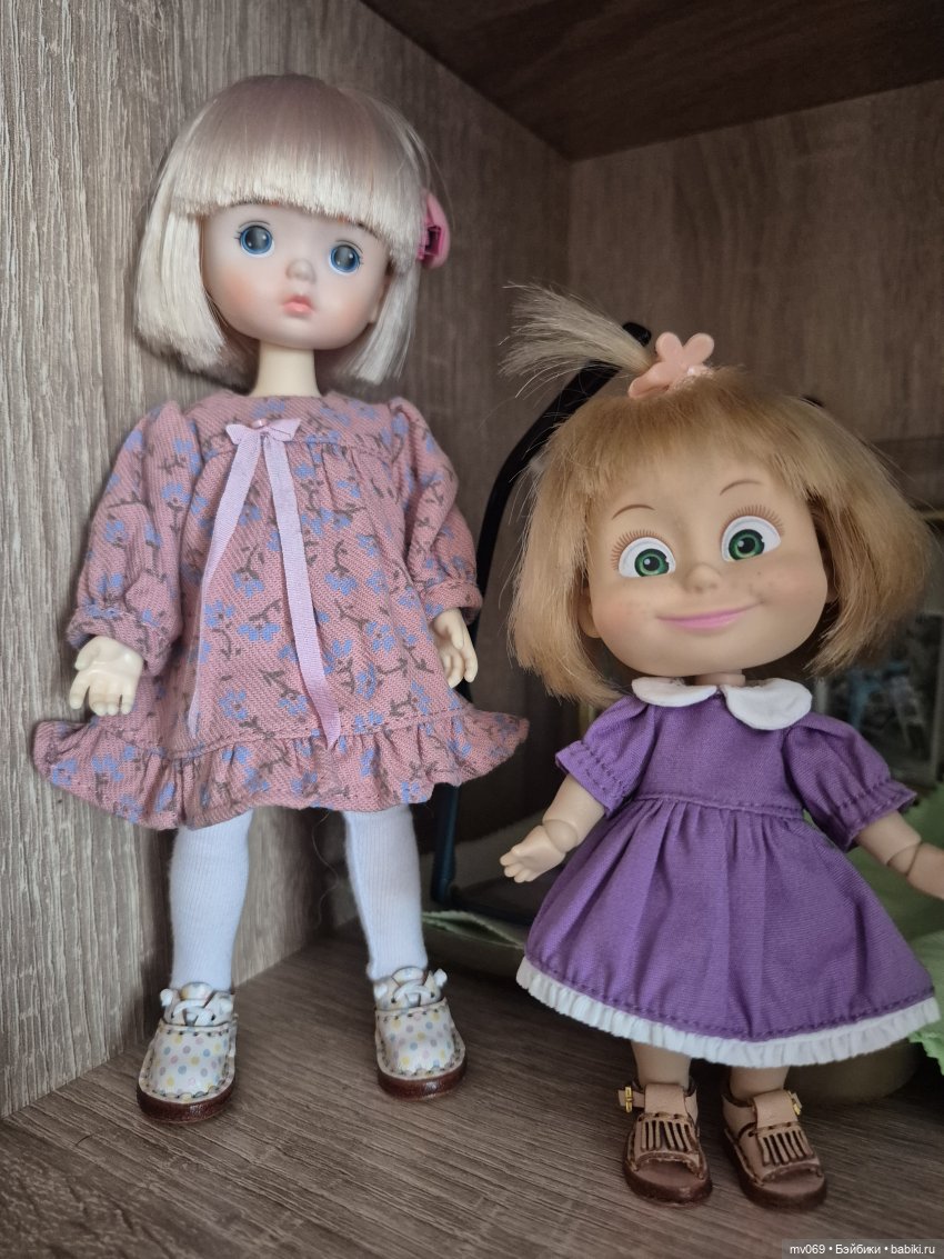 Машино платье — Куклы Маша и Медведь (Simba): Маша в кармашке (фото 4)