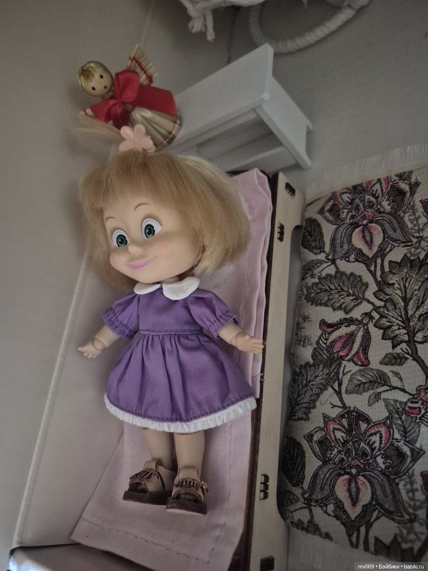 Машино платье — Куклы Маша и Медведь (Simba): Маша в кармашке (фото 7)