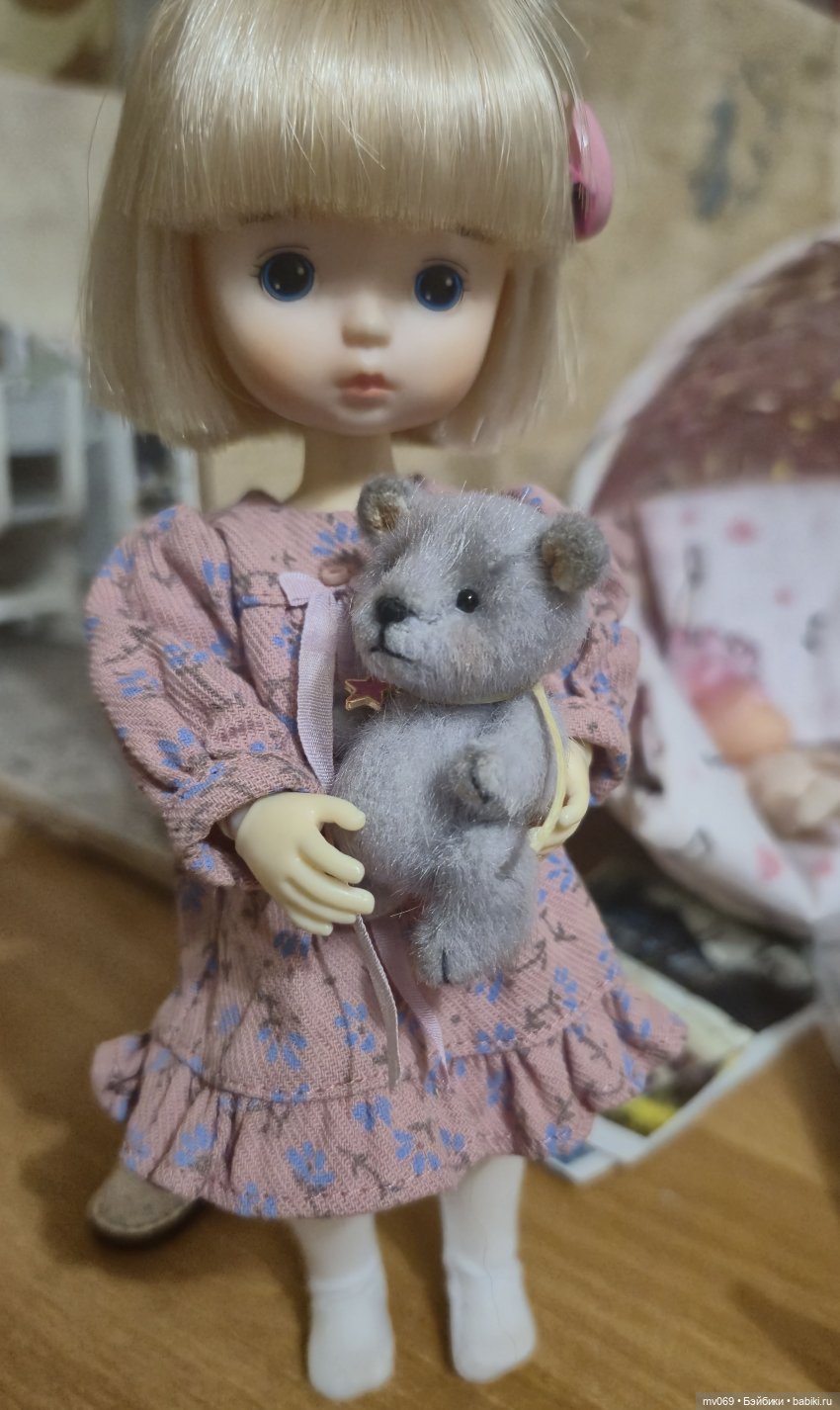 Новый житель- мишутка — Домашние фото авторских игрушек: Тедди (фото 9)