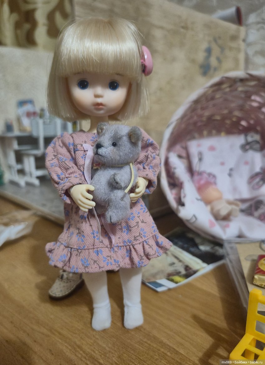 Новый житель- мишутка — Домашние фото авторских игрушек: Тедди (фото 10)