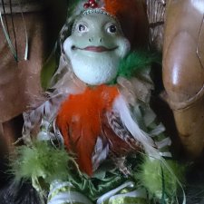 Чудесный лягуш-арлекин