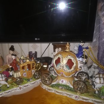 Моя мини коллекция фарфоровых карет