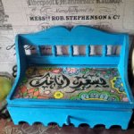 Диван комод для кукол в восточном стиле