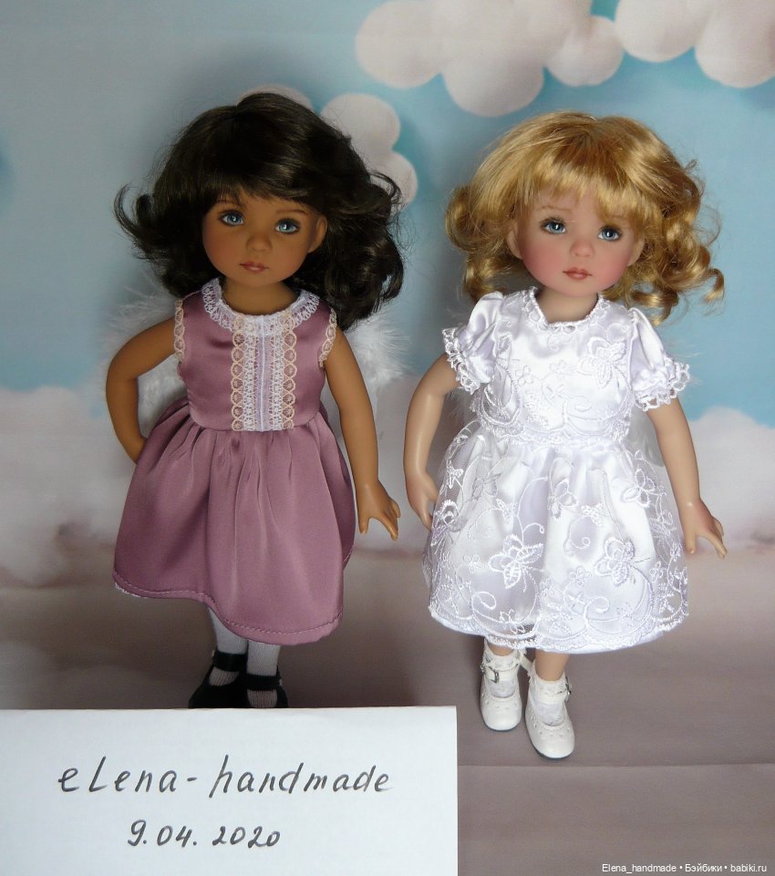 Дана и Пайпер играют — Куклы Dianna Effner (Эффнер) из винила: Little Darling (фото 7)