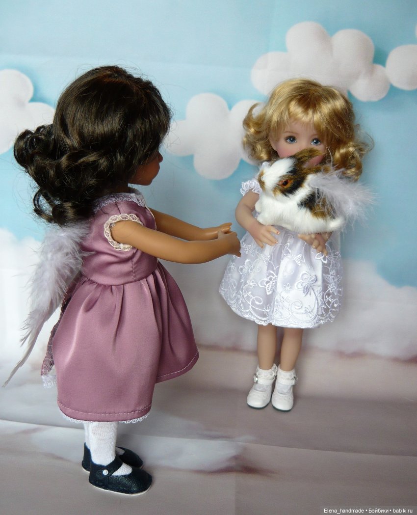 Дана и Пайпер играют — Куклы Dianna Effner (Эффнер) из винила: Little Darling (фото 2)