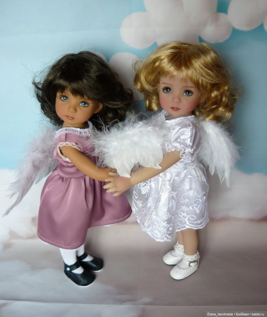 Дана и Пайпер играют — Куклы Dianna Effner (Эффнер) из винила: Little Darling