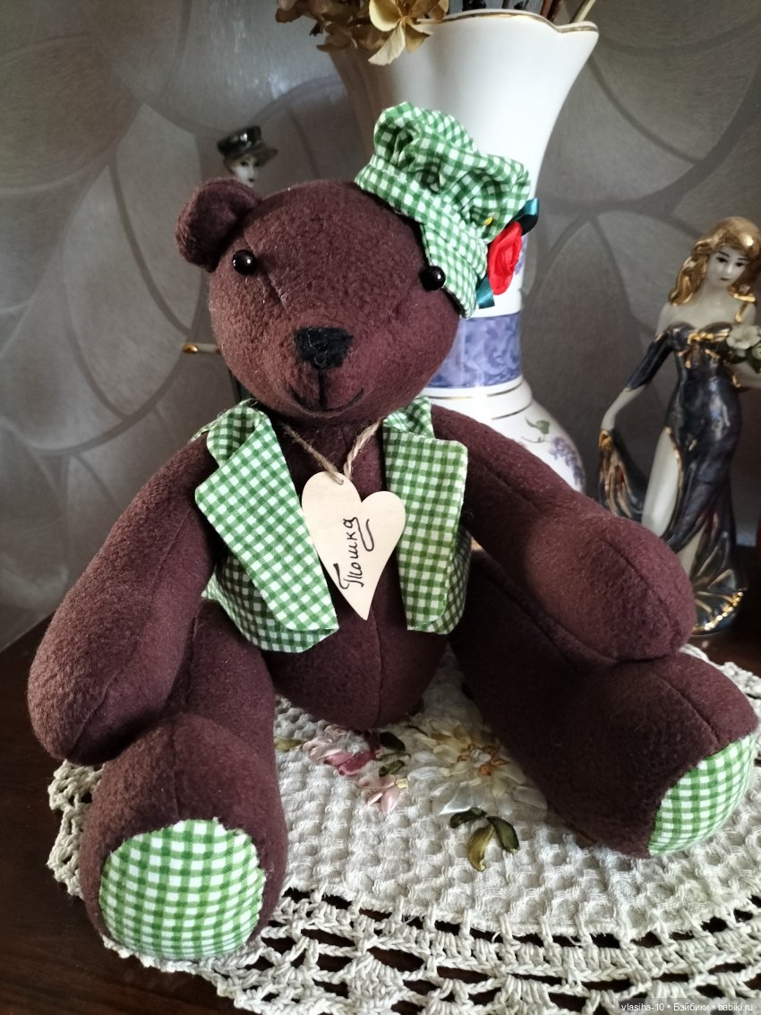 Текстильные звери — Текстильные игрушки и примитивы: кофейные