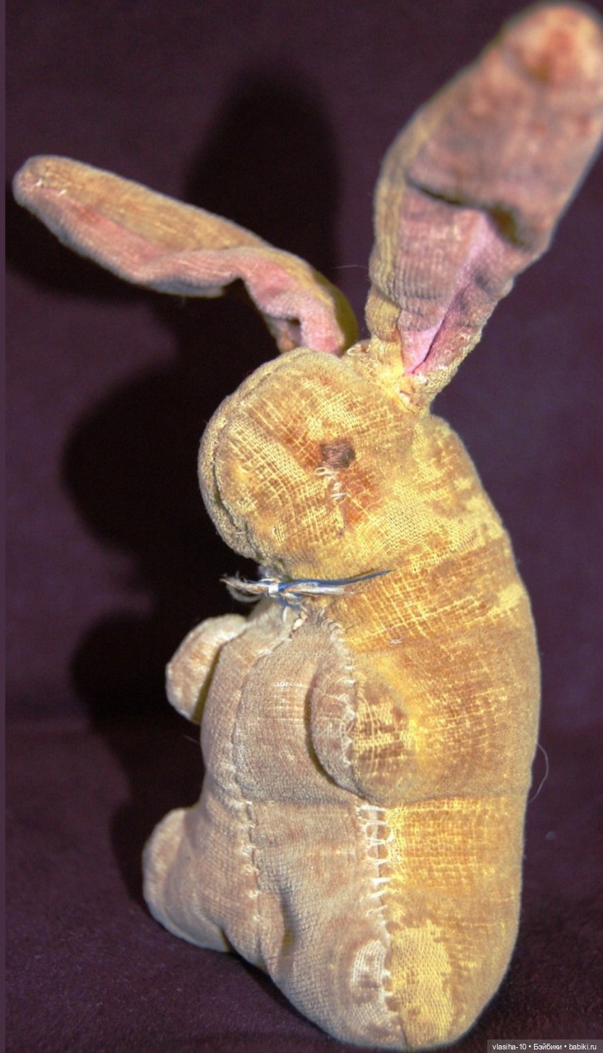 Текстильные звери — Текстильные игрушки и примитивы: кофейные (фото 5)