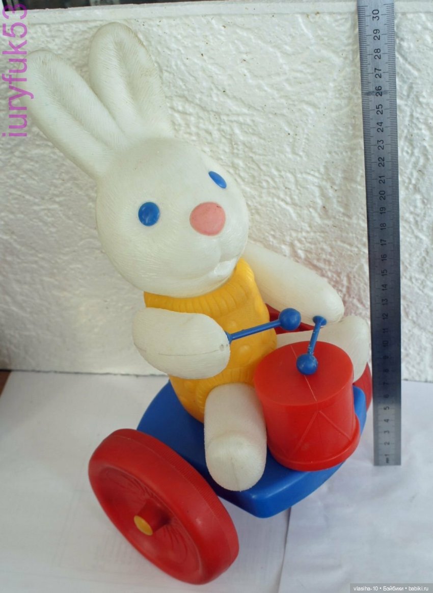 Игрушки -каталки СССР — Игрушки СССР и советского детства: резиновые (фото 5)