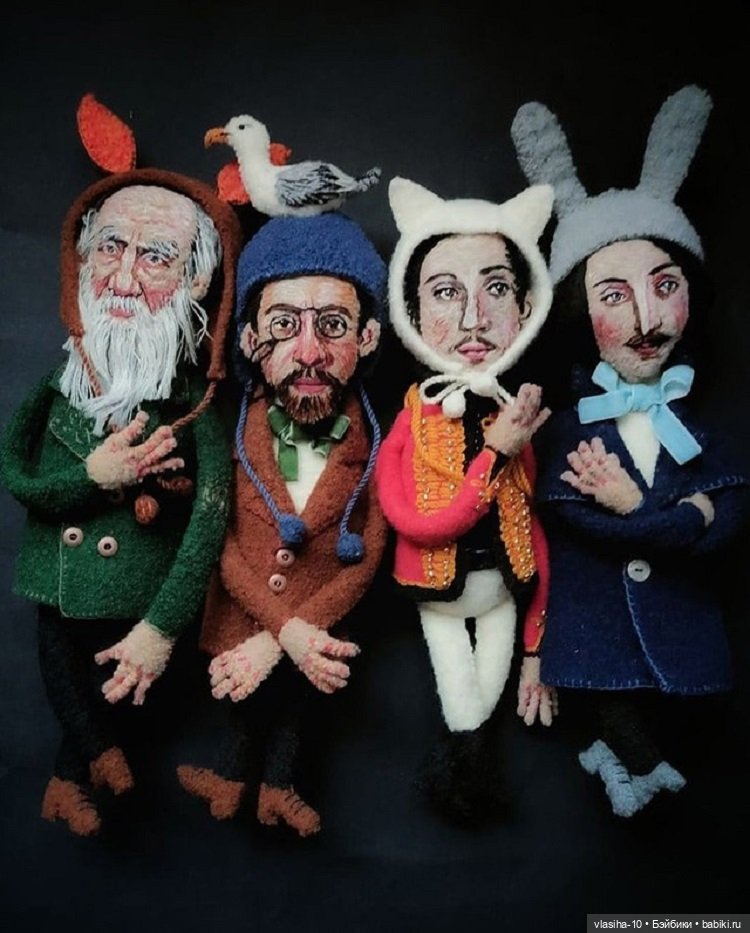 Куклы и броши Ольги Балабановой (фото 9)