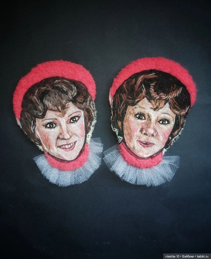 Куклы и броши Ольги Балабановой