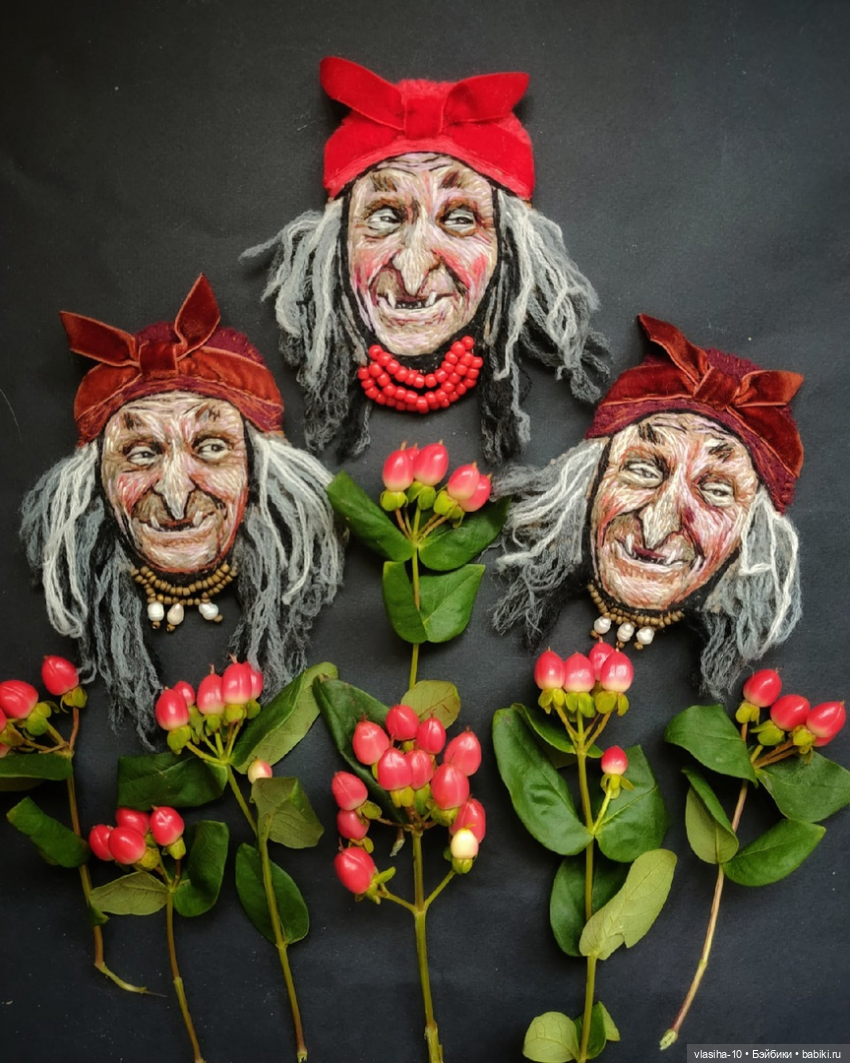 Куклы и броши Ольги Балабановой