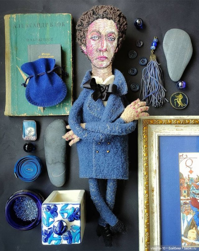 Куклы и броши Ольги Балабановой