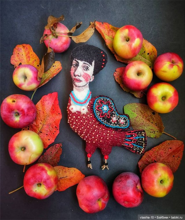 Куклы и броши Ольги Балабановой