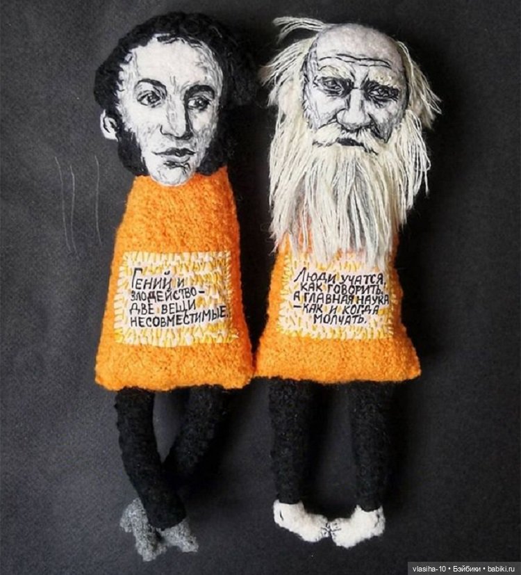 Куклы и броши Ольги Балабановой