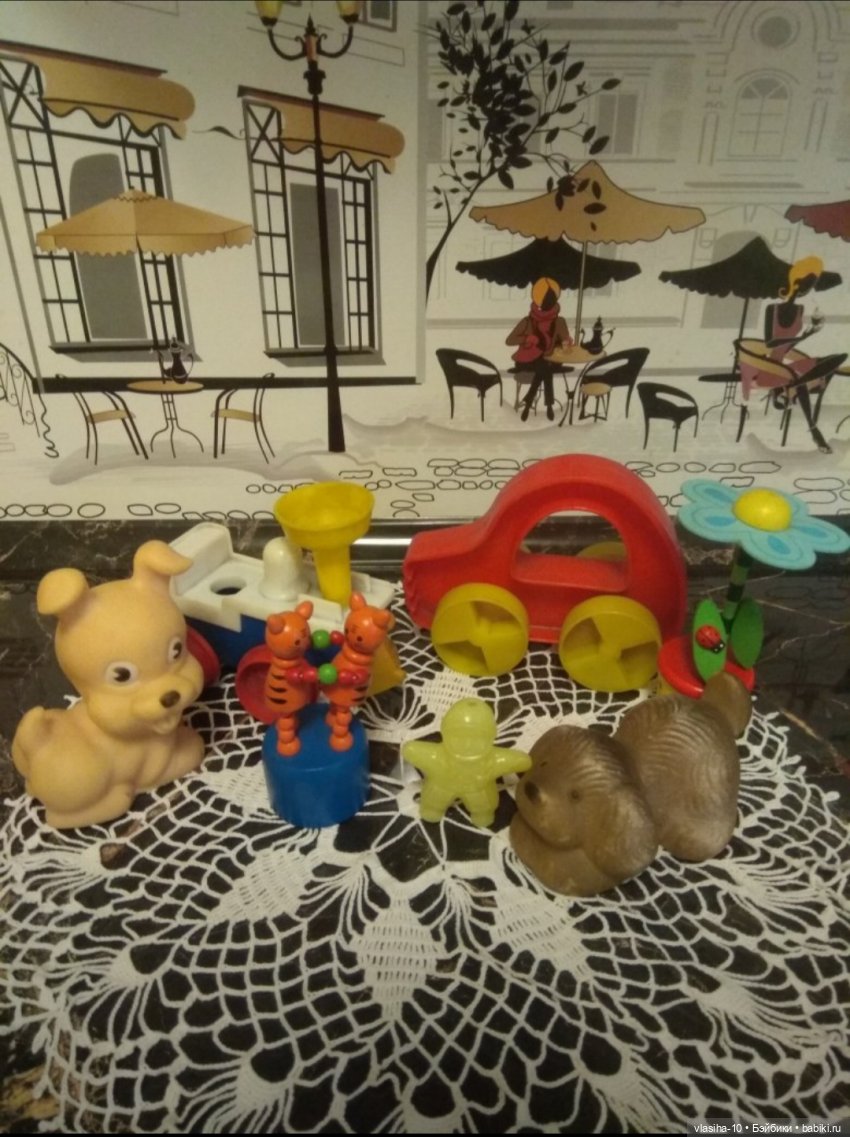 Посылка добра — Игрушки СССР и советского детства: резиновые