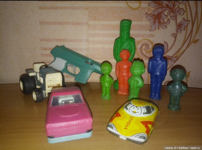 Посылка добра — Игрушки СССР и советского детства: резиновые