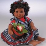 Marie Osmond Tiny Tots Stacey Strawberry AA Fruit Cup COA, Стейси Клубничка