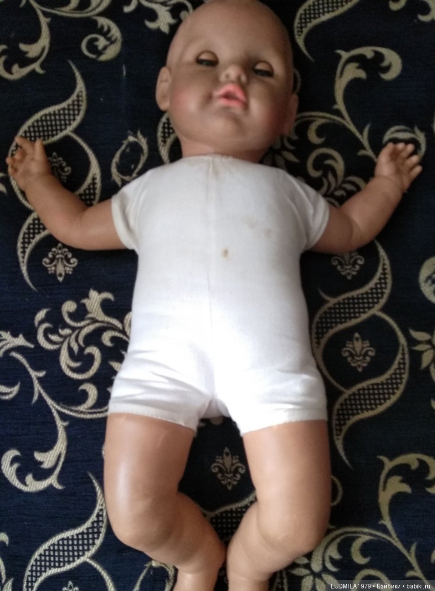 Большой пупс Zapf — Реставрация и преображение кукол: ремонт (фото 5)