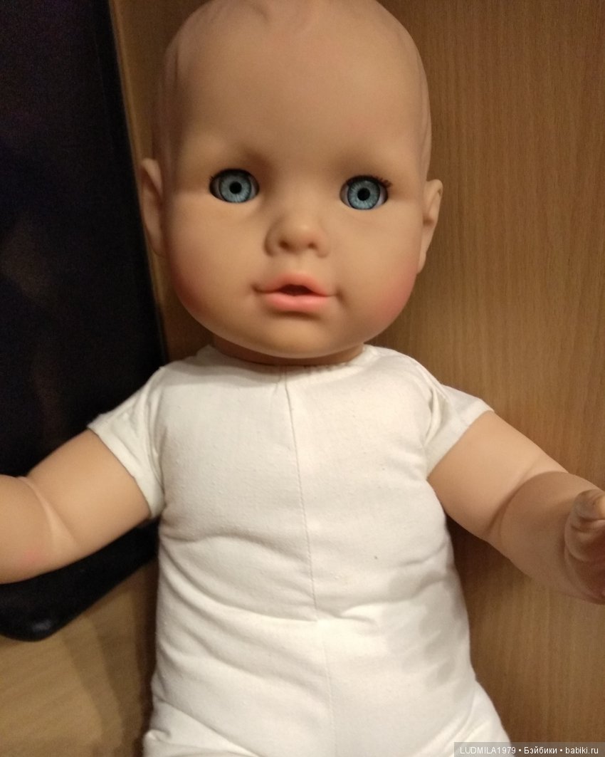 Большой пупс Zapf — Реставрация и преображение кукол: ремонт (фото 9)