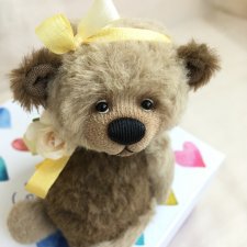 мишка тедди Капучино мишка тедди Капучино