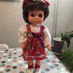 Милая девчушка из средней группы детского сада