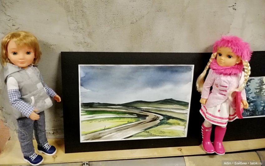 Нэнси и Лукас, Фамоса, Художественная выставка (фото 6)