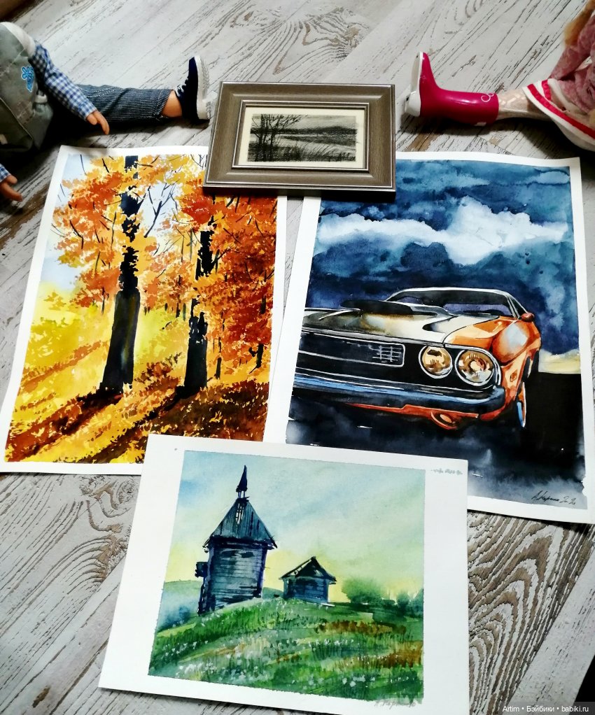 Нэнси и Лукас, Фамоса, Художественная выставка