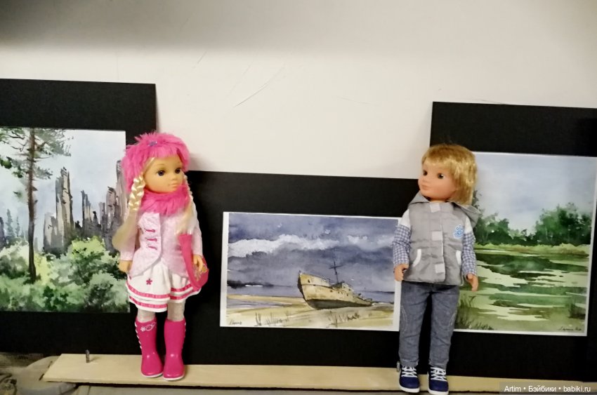 Нэнси и Лукас, Фамоса, Художественная выставка (фото 5)