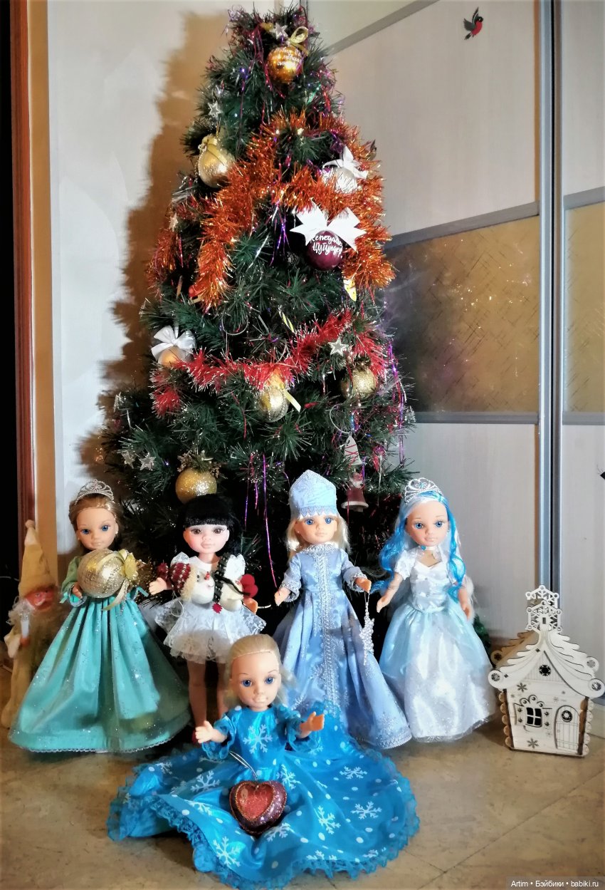 Нэнси Фамоса, Снегурочки — Куклы Nancy Famosa (Ненси Фамоза): коллекционные перевыпуски