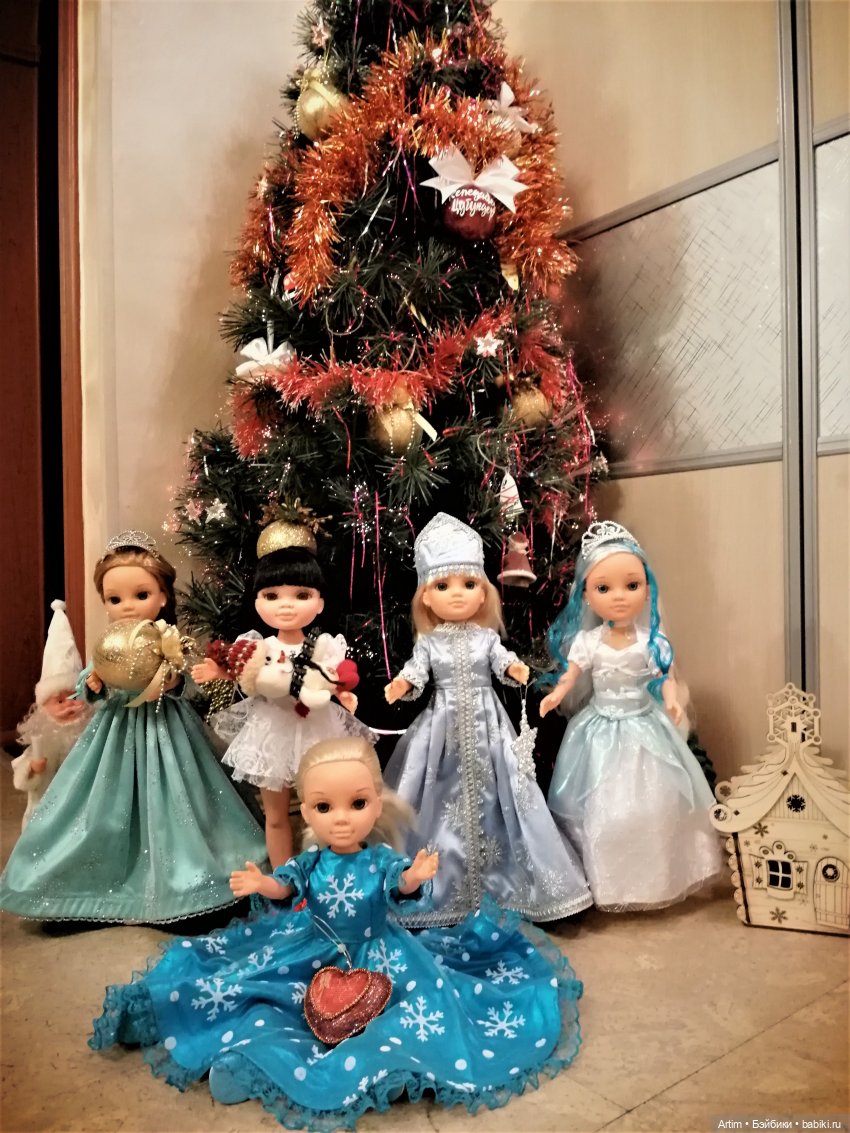 Нэнси Фамоса, Снегурочки — Куклы Nancy Famosa (Ненси Фамоза): коллекционные перевыпуски