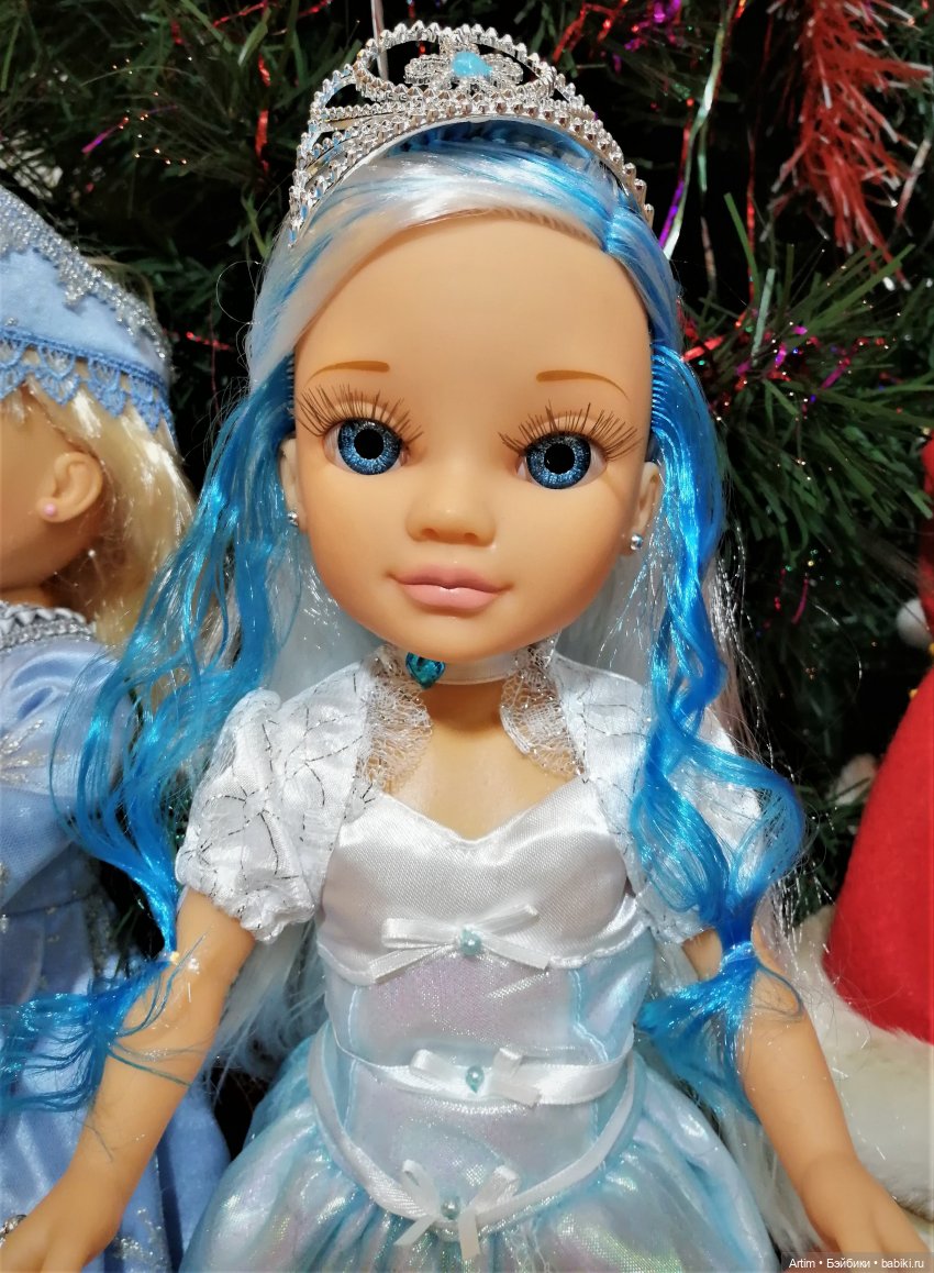 Нэнси Фамоса, Снегурочки — Куклы Nancy Famosa (Ненси Фамоза): коллекционные перевыпуски (фото 4)