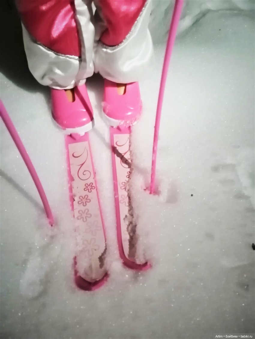 Нэнси Фамоса, Лыжница, Зимняя красавица