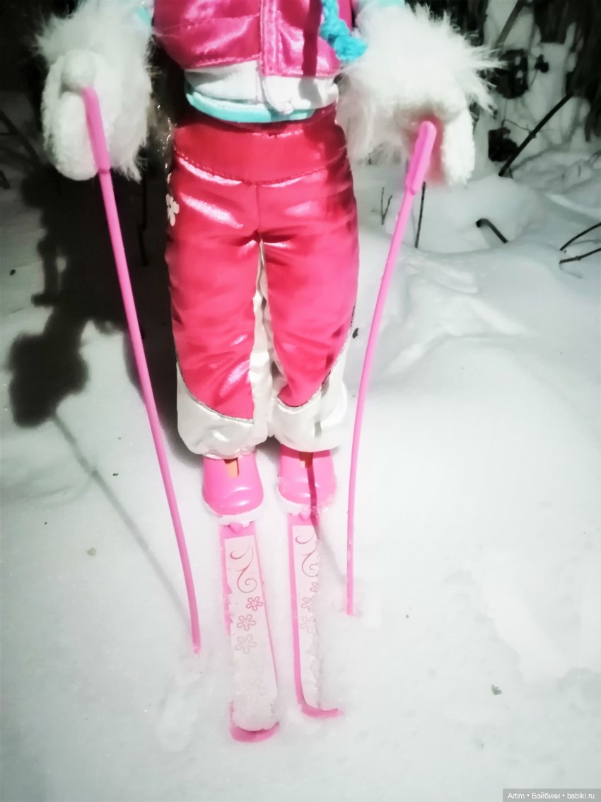 Нэнси Фамоса, Лыжница, Зимняя красавица