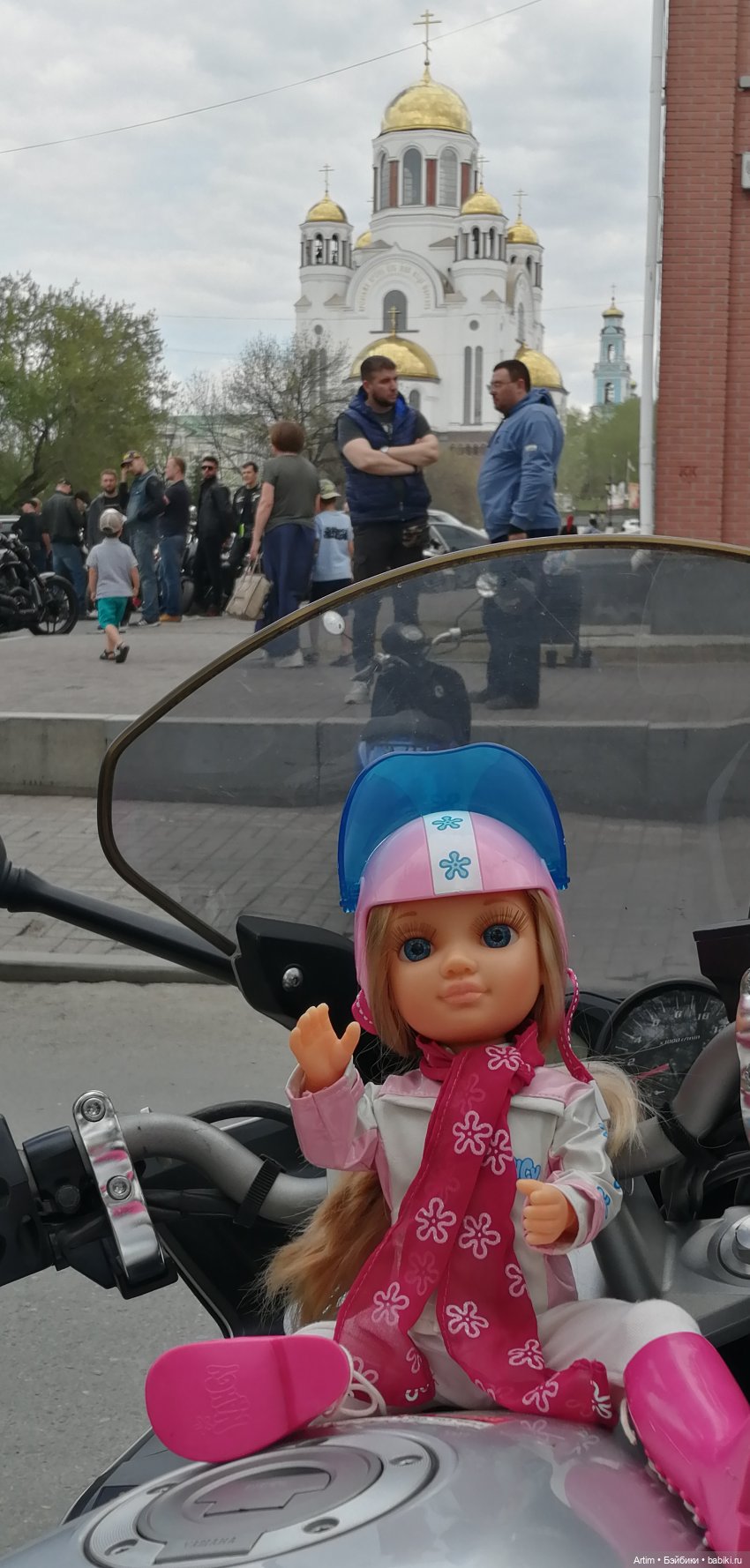 Нэнси Фамоса, официальное региональное открытие мотосезона 2021 г. Екатеринбург