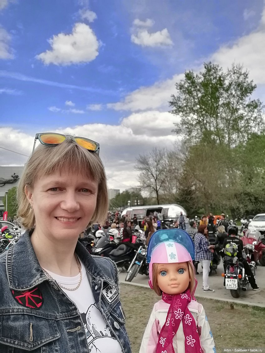 Нэнси Фамоса, официальное региональное открытие мотосезона 2021 г. Екатеринбург