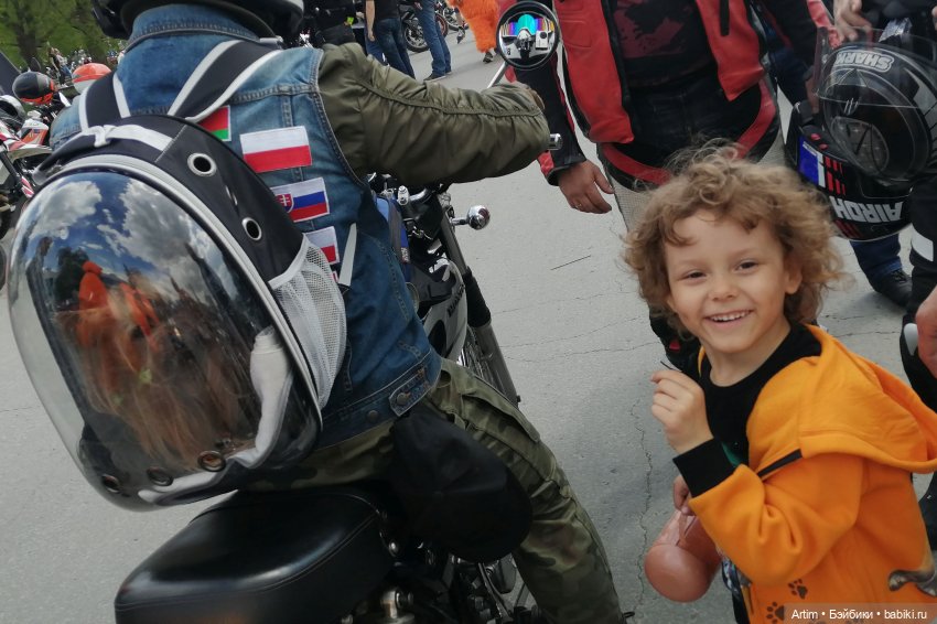 Нэнси Фамоса, официальное региональное открытие мотосезона 2021 г. Екатеринбург (фото 3)