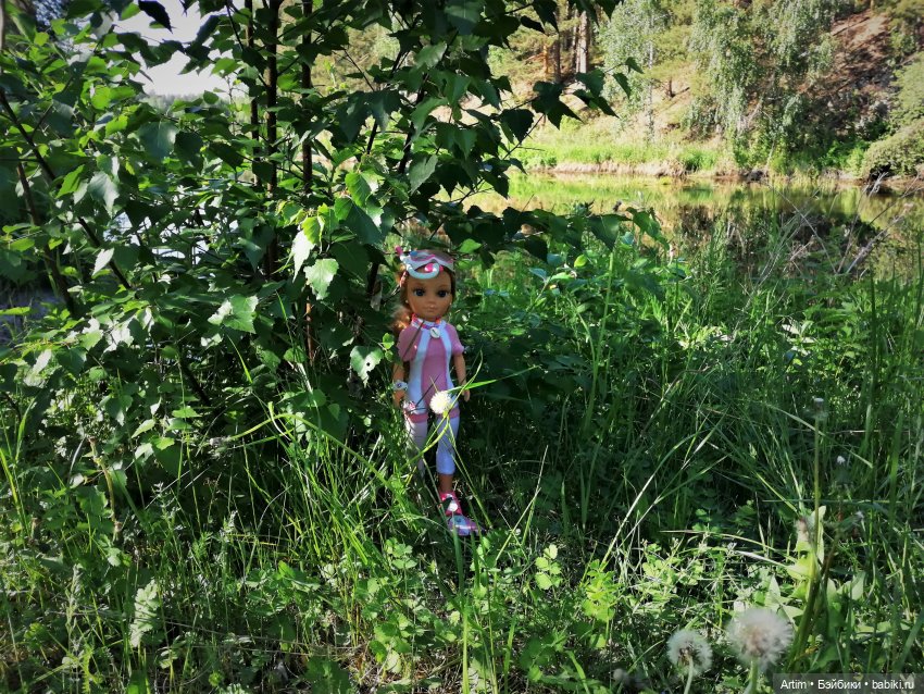 Нэнси Фамоса, водная девочка