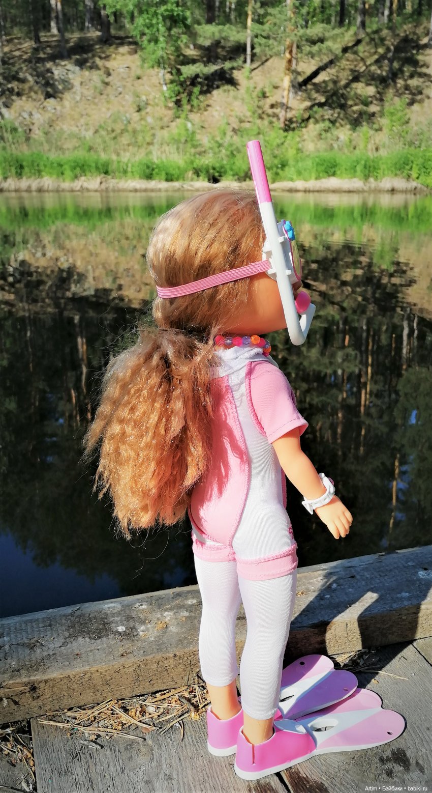 Нэнси Фамоса, водная девочка