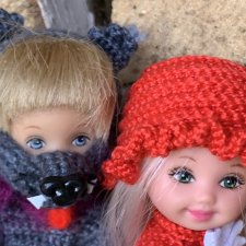 Куколки Келли. Mattel. Волк и Красная Шапочка