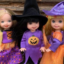 И мы готовы к Хеллоуину! Куколки Келли. Mattel. Halloween. Ведьмочки