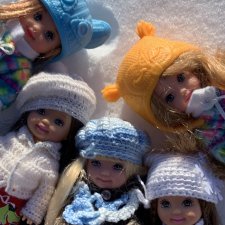 Куколки Келли. Mattel. Зимние фото