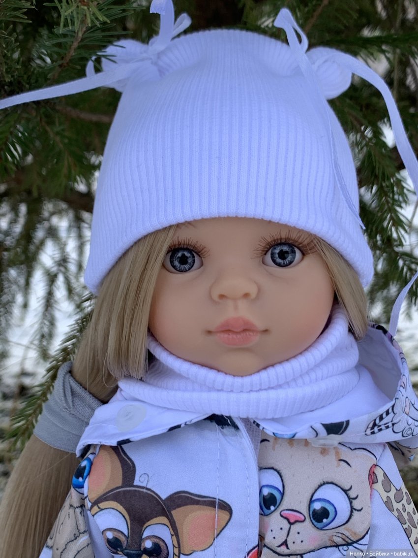 А у нас выпал снег | Бэйбики А у нас выпал снег — Куклы Paola Reina (Паола Рейна): новинки (фото 2)
