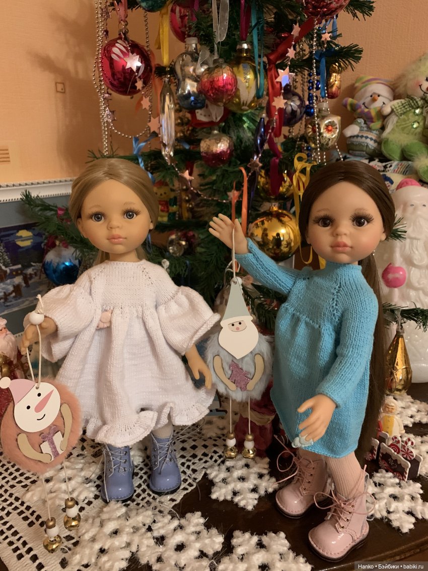 Зима. Пора наряжать ёлку 😊