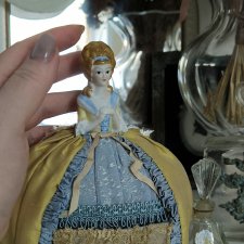 Фарфоровая винтажная half doll