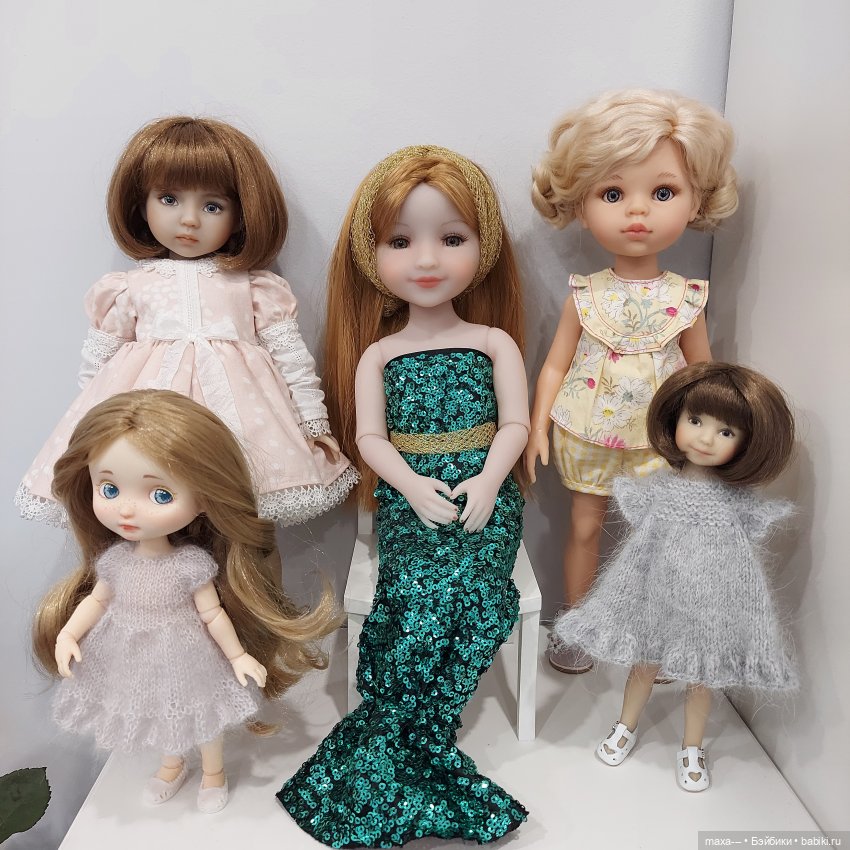 Полочка 2 — Игровые куклы разных производителей (Разное): редкие бренды